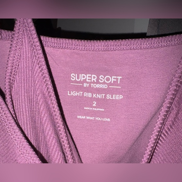 Torrid Ribbed Cropped Cami - Picture 3 of 5